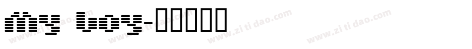 My Boy字体转换